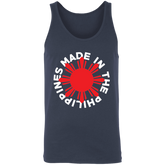 Made in the Philippines Red Sun Unisex Cotton Tank Top